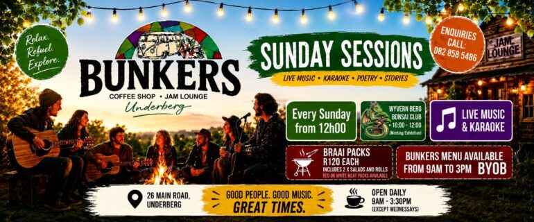 🎶 BUNKERS UNDERBERG – SUNDAY SESSIONS 🎶