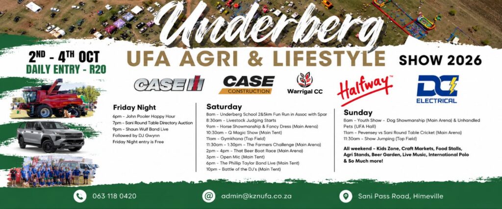 🎪 Underberg 🌾 UFA Agri & Lifestyle Show 2026
