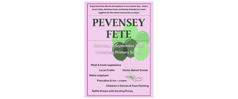 ✨ Pevensey Fete🎈