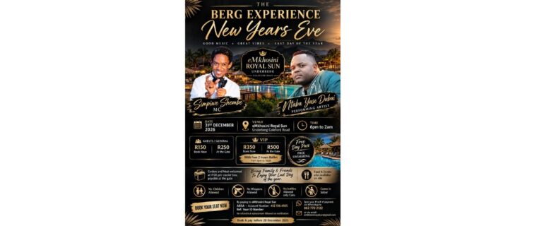 ✨ THE BERG EXPERIENCE ✨ 🎉 New Years Eve🎉