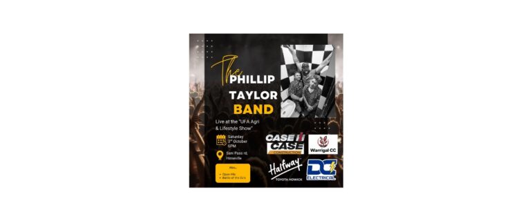 🎸🎤🔥🌟THE PHILLIP TAYLOR BAND🎶✨ Live at the “UFA Agri & Lifestyle Show”✨