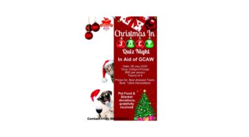 🎄🐾 CHRISTMAS IN JULY QUIZ NIGHT 🎅🎁