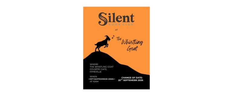 📚 Silent Book Club at The Whistling Goat 🐐🎵